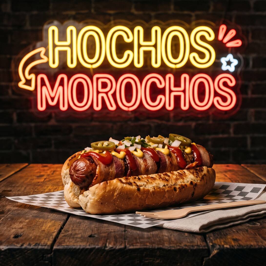 Hot Dog con Tocino
