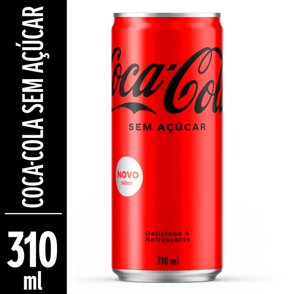 Coca-Cola Zero Lata 310mL.