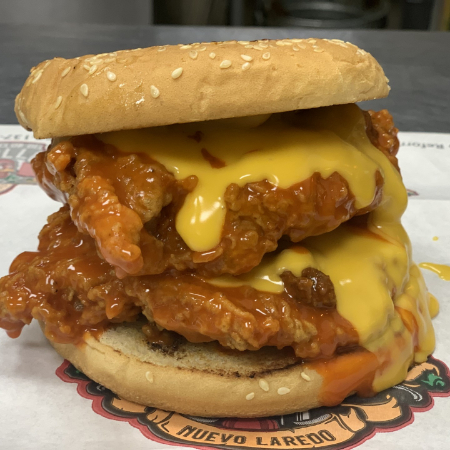Combo - Double Buffalo Chiken Sandwich