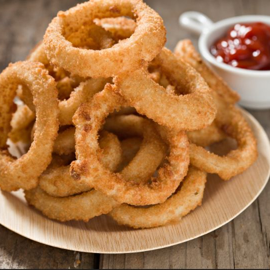 AROS DE CEBOLLA APANADOS