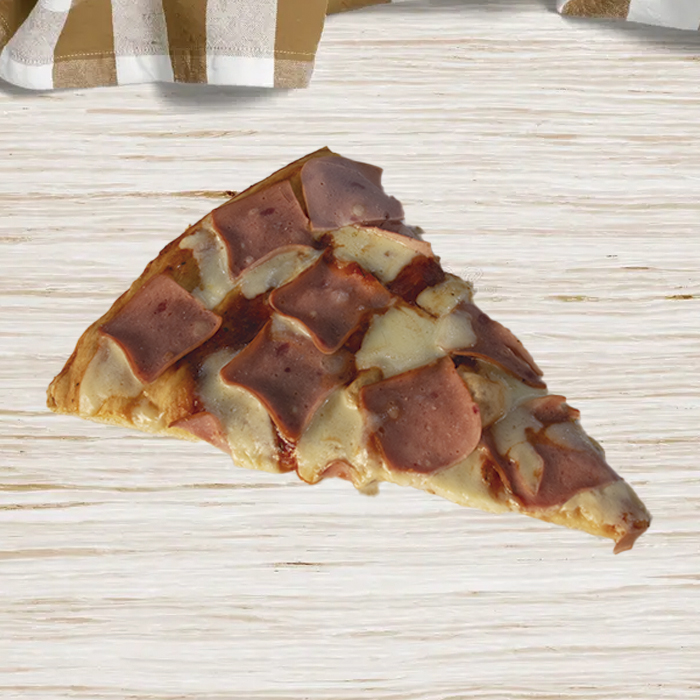 Porción de Pizza Jamón y Queso + Gaseosa 250ml