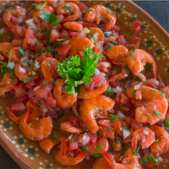 Ensalada De Camaron Seco