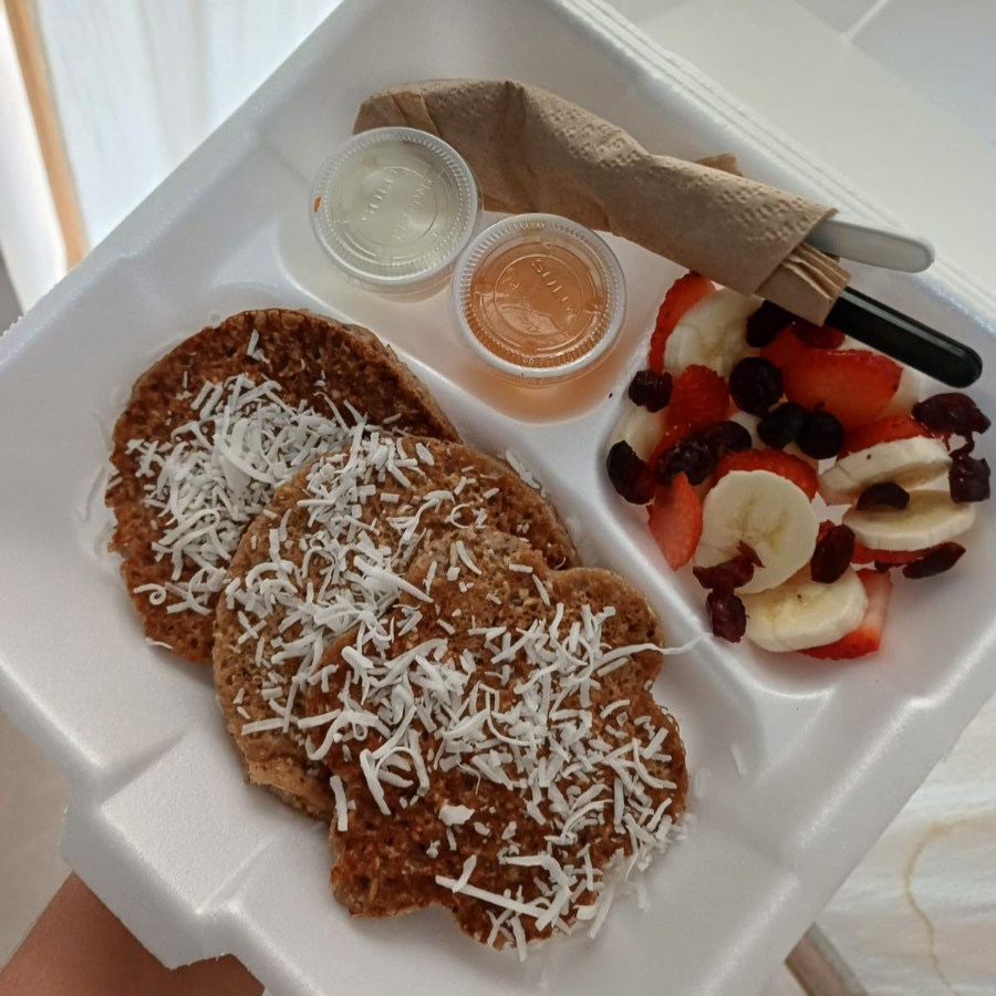 Hotcakes de Avena con Zanahoria y Nuez