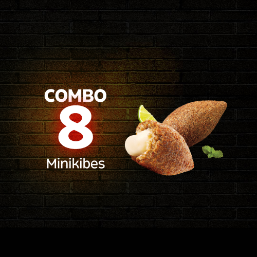 Amado por todos, delicioso e super recheado! Combo de 8 Minikibes com um precinho especial.