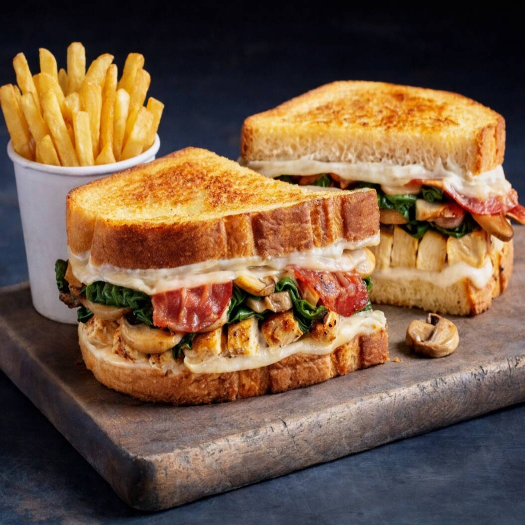 Combo Sandwich Pollo con Papas