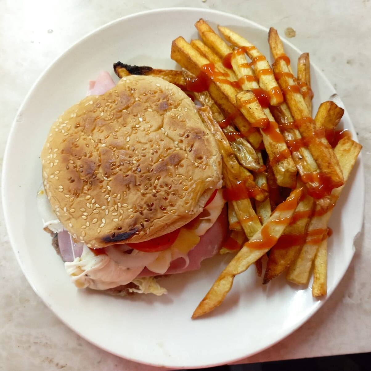 Hamburguesa Americana