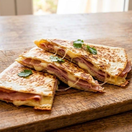 QUESADILLAS DE JAMON 3 PZAS