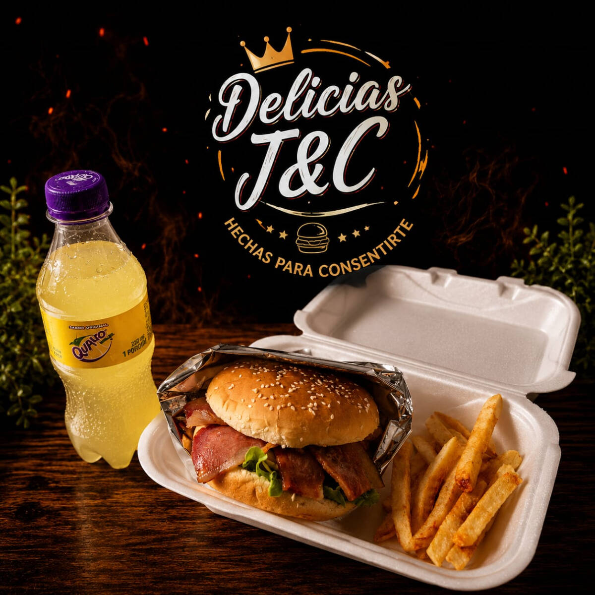 TOCI-BURGUER EN COMBO QUATRO