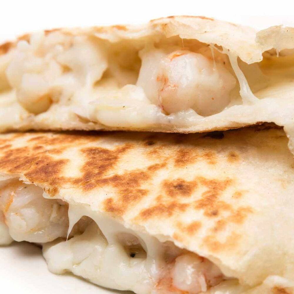 Quesadilla Con Camarón (Maíz)