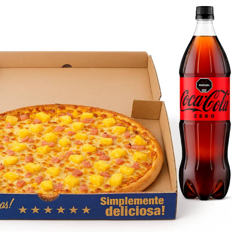 Combo Pizza Mediana + Gaseosa 1.5 Lts