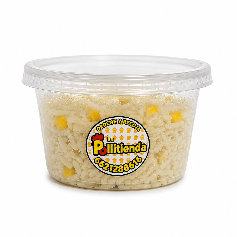 Arroz Blanco con Elote 1/2