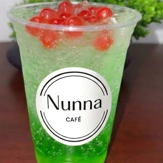 Soda italiana de manzana verde