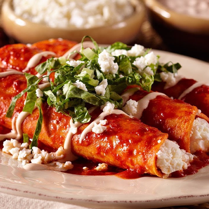 Enchiladas Rojas