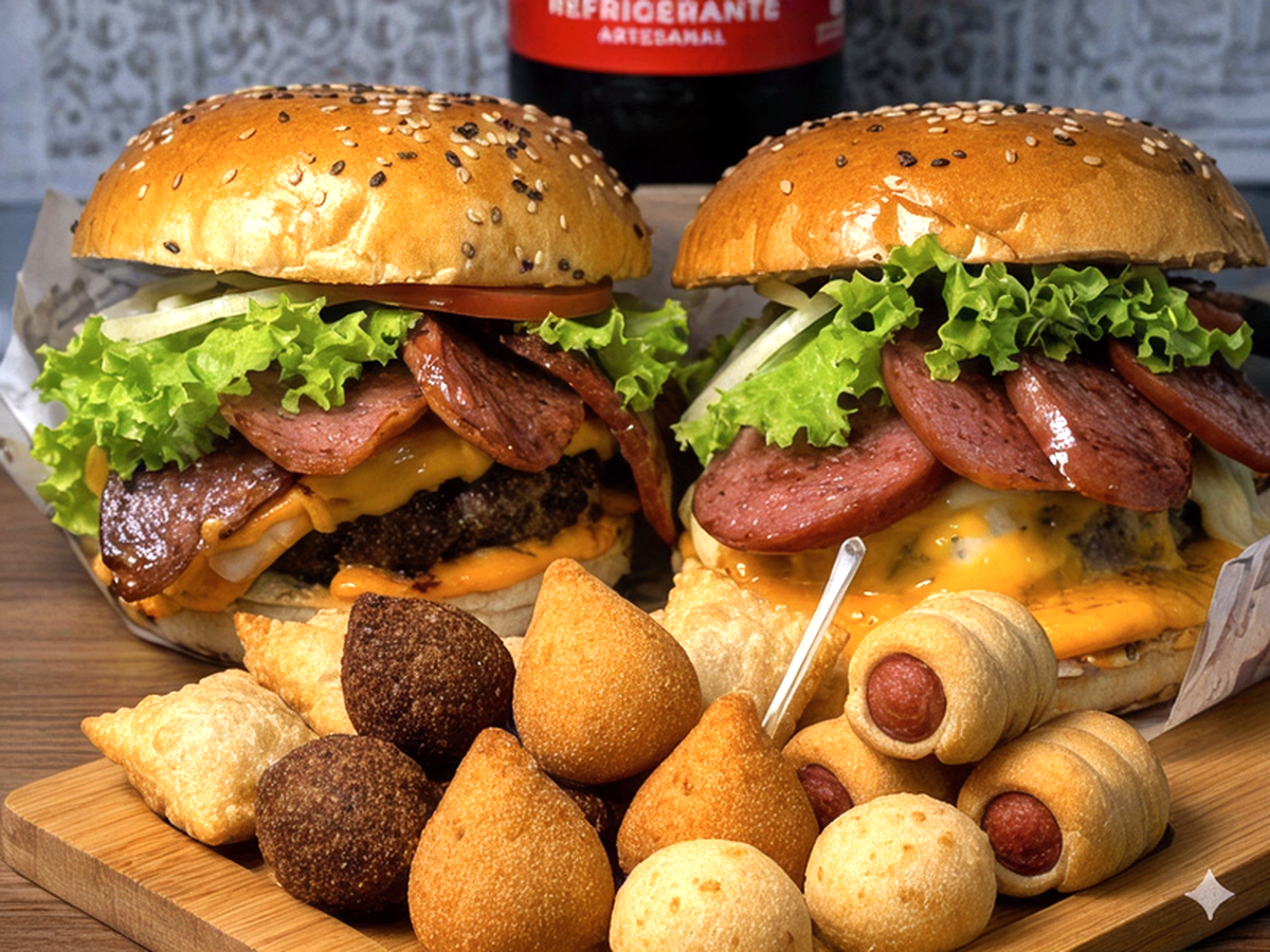 Cantinho Do Hambúrguer E Salgadinhos