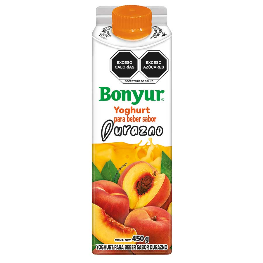 Bonyur Yogurt Bebible Durazno 450g