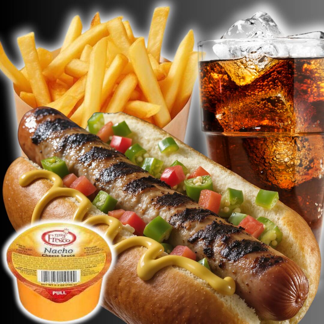 Combo Light Hot Dog + Papas + Refresco