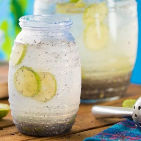 AGUA DE LIMON CON CHIA DE 1 LITRO