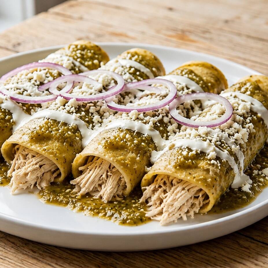 Enchiladas Verdes
