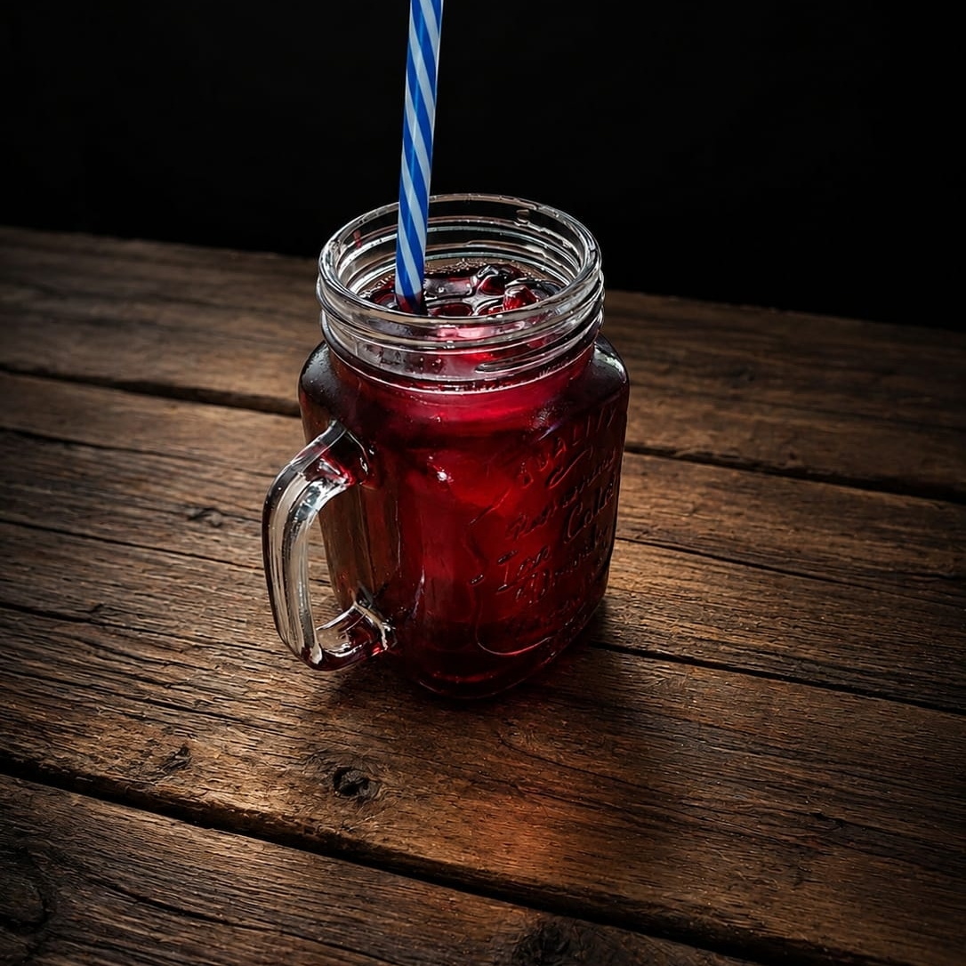 1/2 litro agua de Jamaica