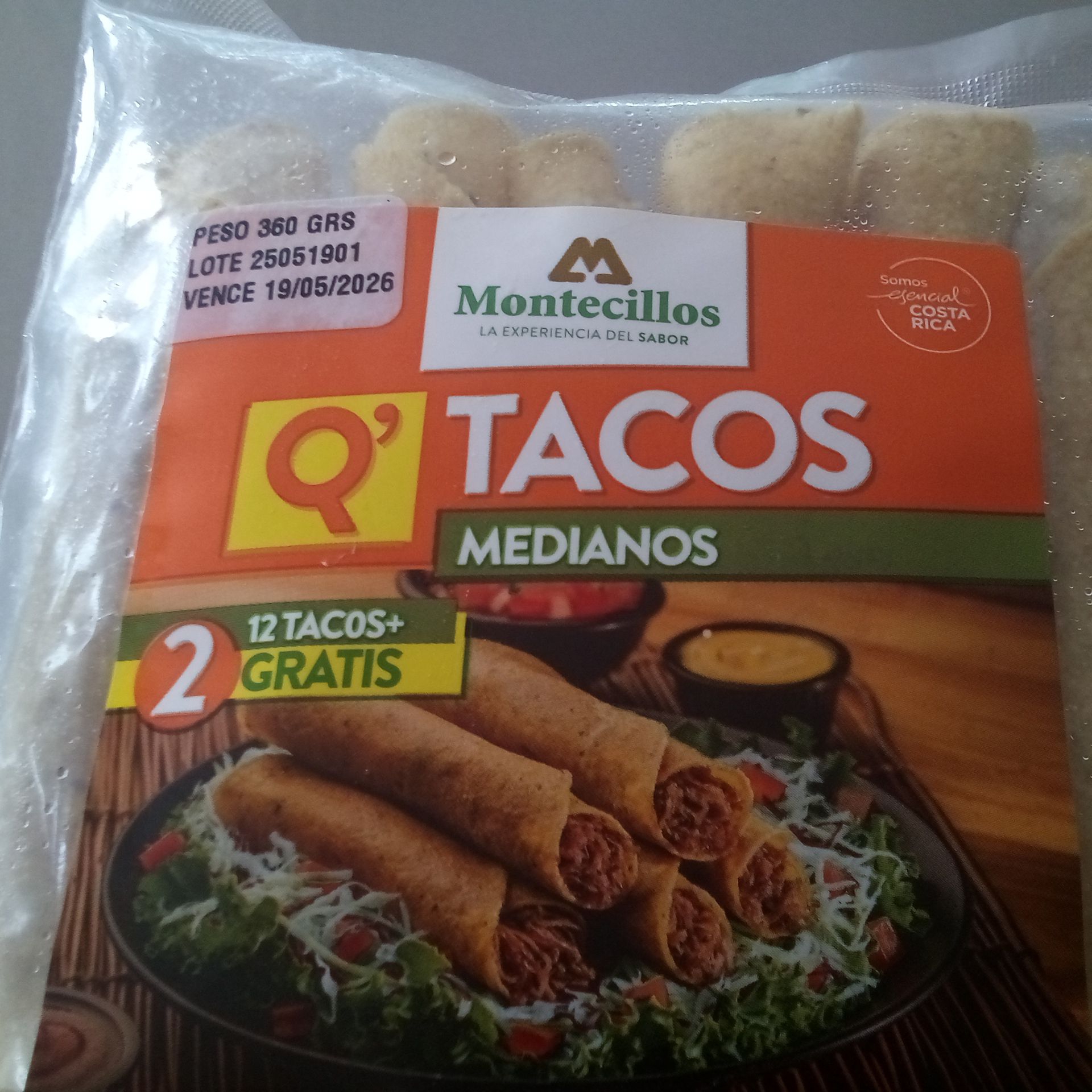 Tacos de Carne 12 Unidades