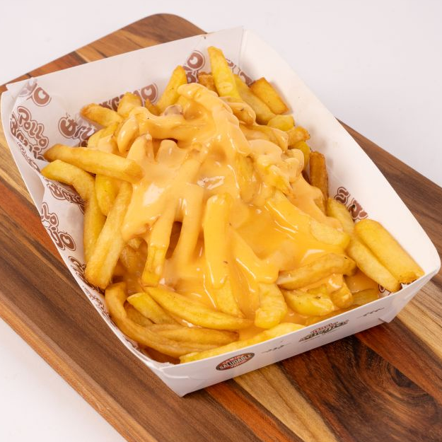 Papa Frita con Queso