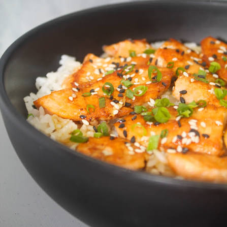 Salmón Teriyaki