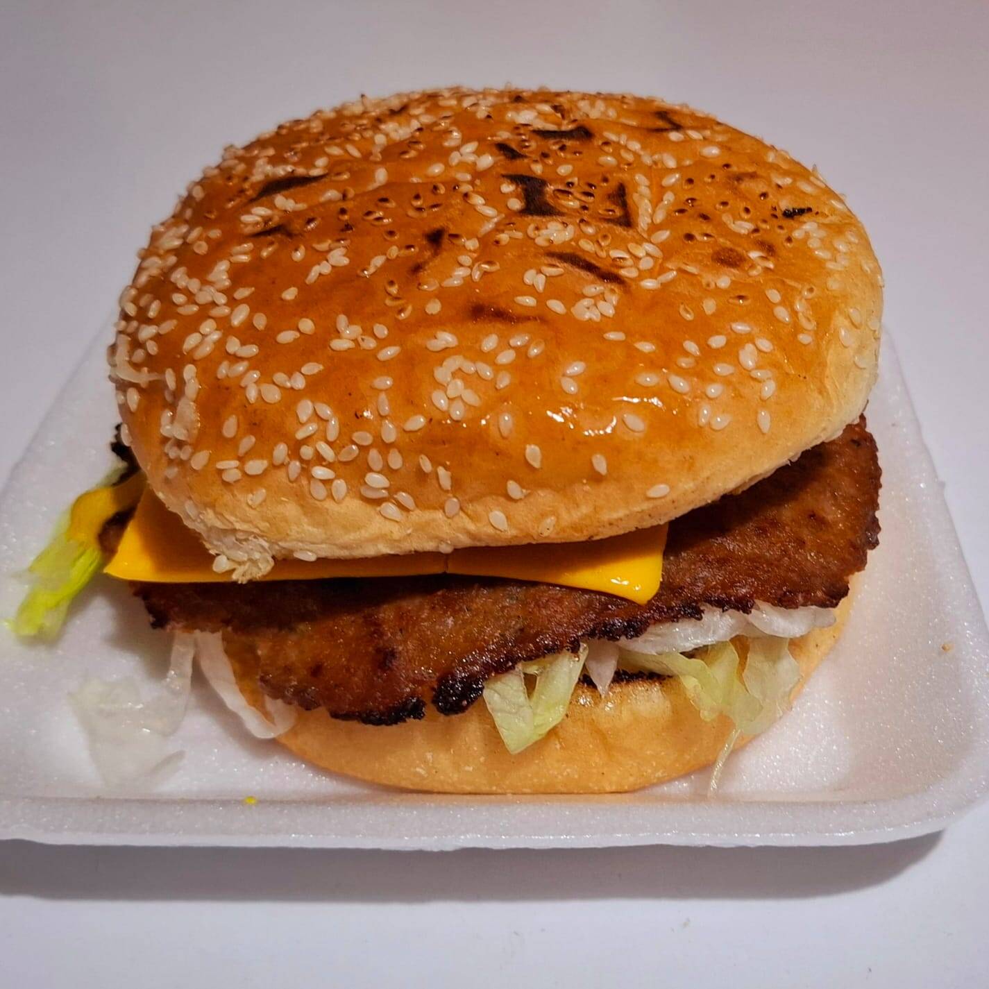 Hamburguesa Jumbo Sencilla