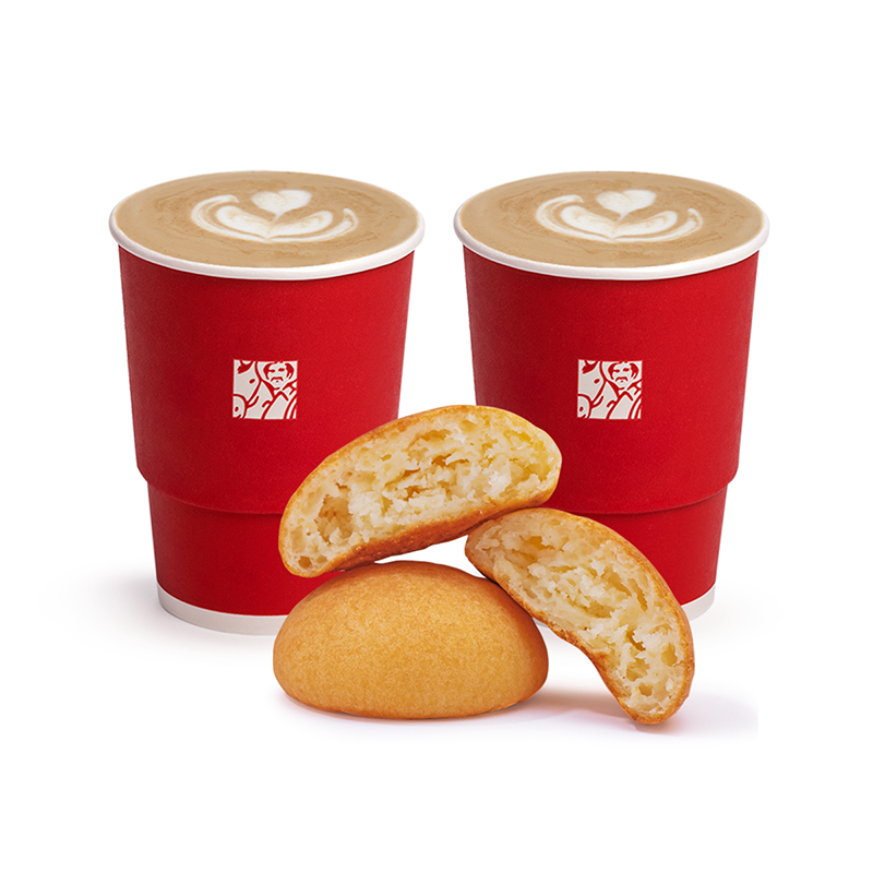 Combo 2 Cappuccinos Md+ 2 Almojabanas