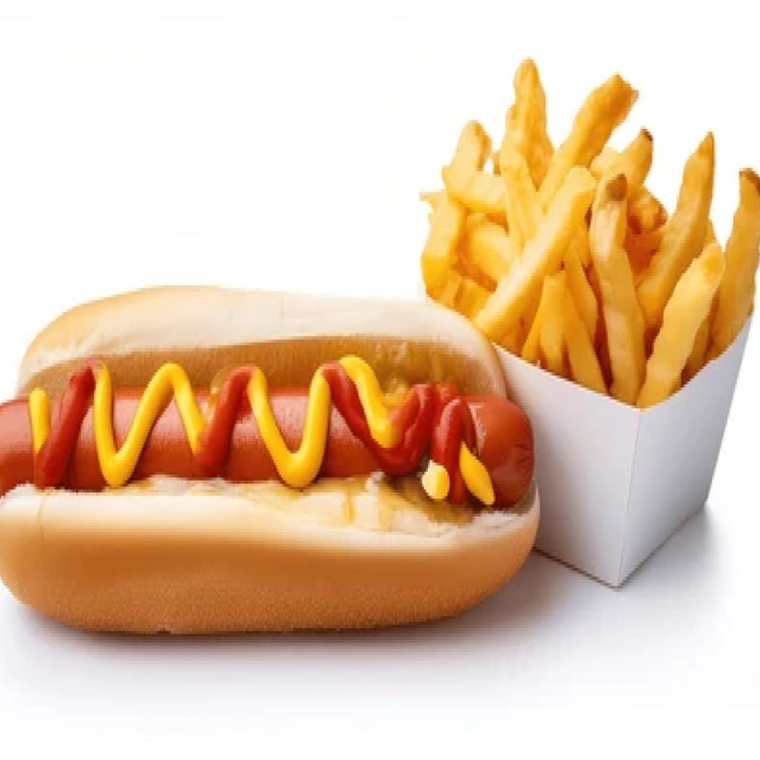 Combo 2 Hotdogs con Papas y Soda