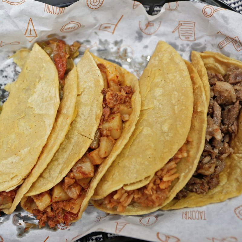Taco de Maiz de Bistec