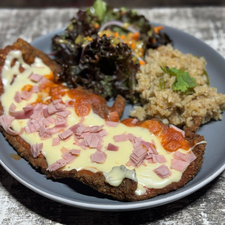 Milanesa a la Portuguesa