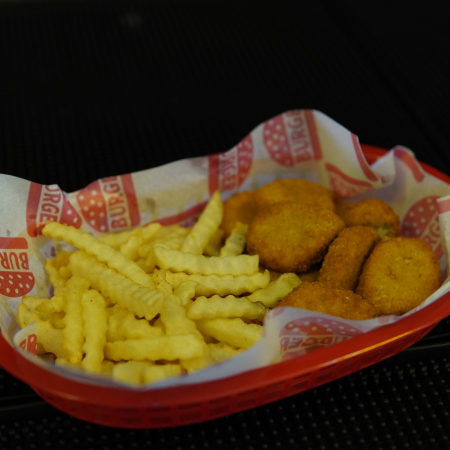 Papas con Nuggets