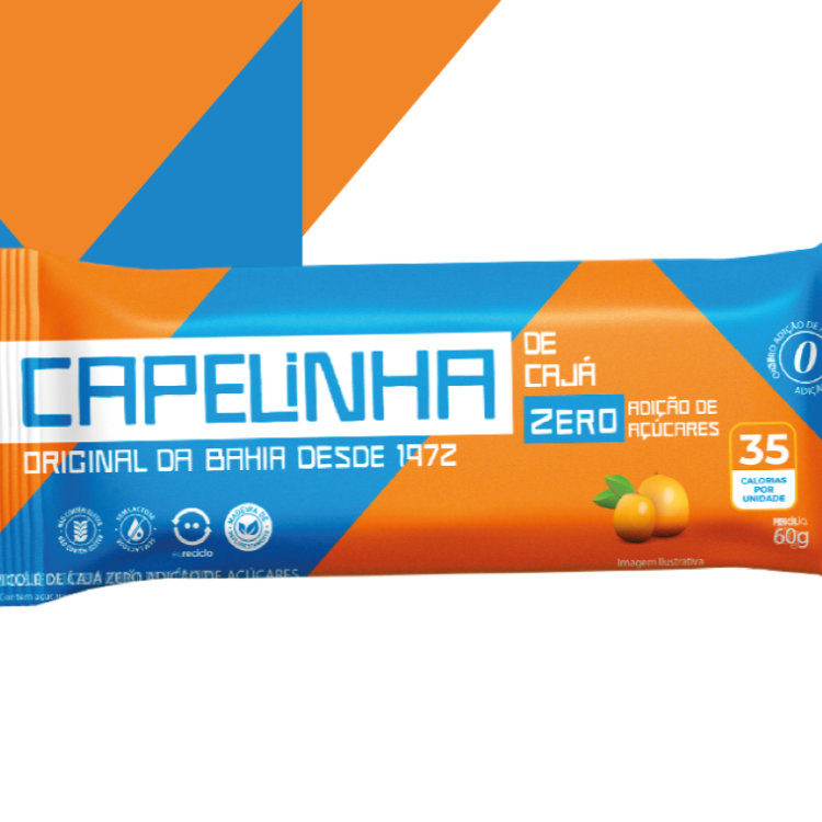 Picolé de Cajá Zero Adição de Açúcares - Capelinha
