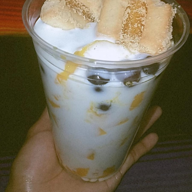 mango y uva