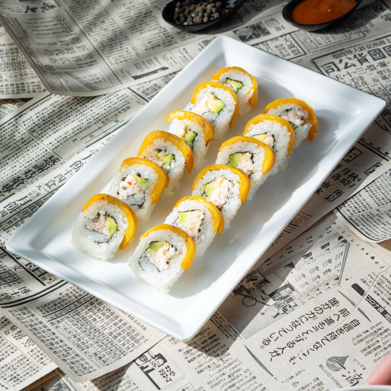 12 Bocados de Sushi Dinamita Maduro