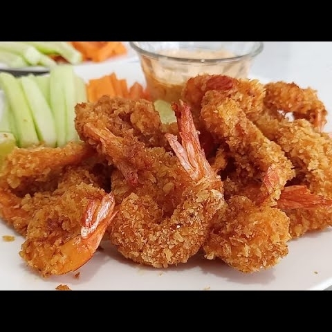 Camarones empanizados