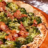 Muçarela, Brócolis, Bacon e Cebola