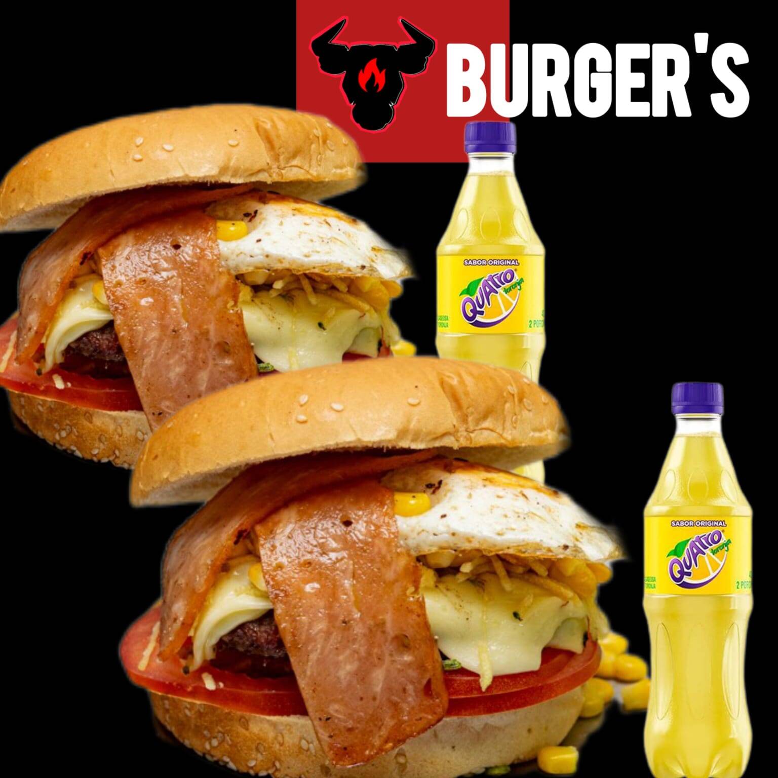 COMBO 2 BURGERS HOUSE + 2 GASEOSAS ⭐