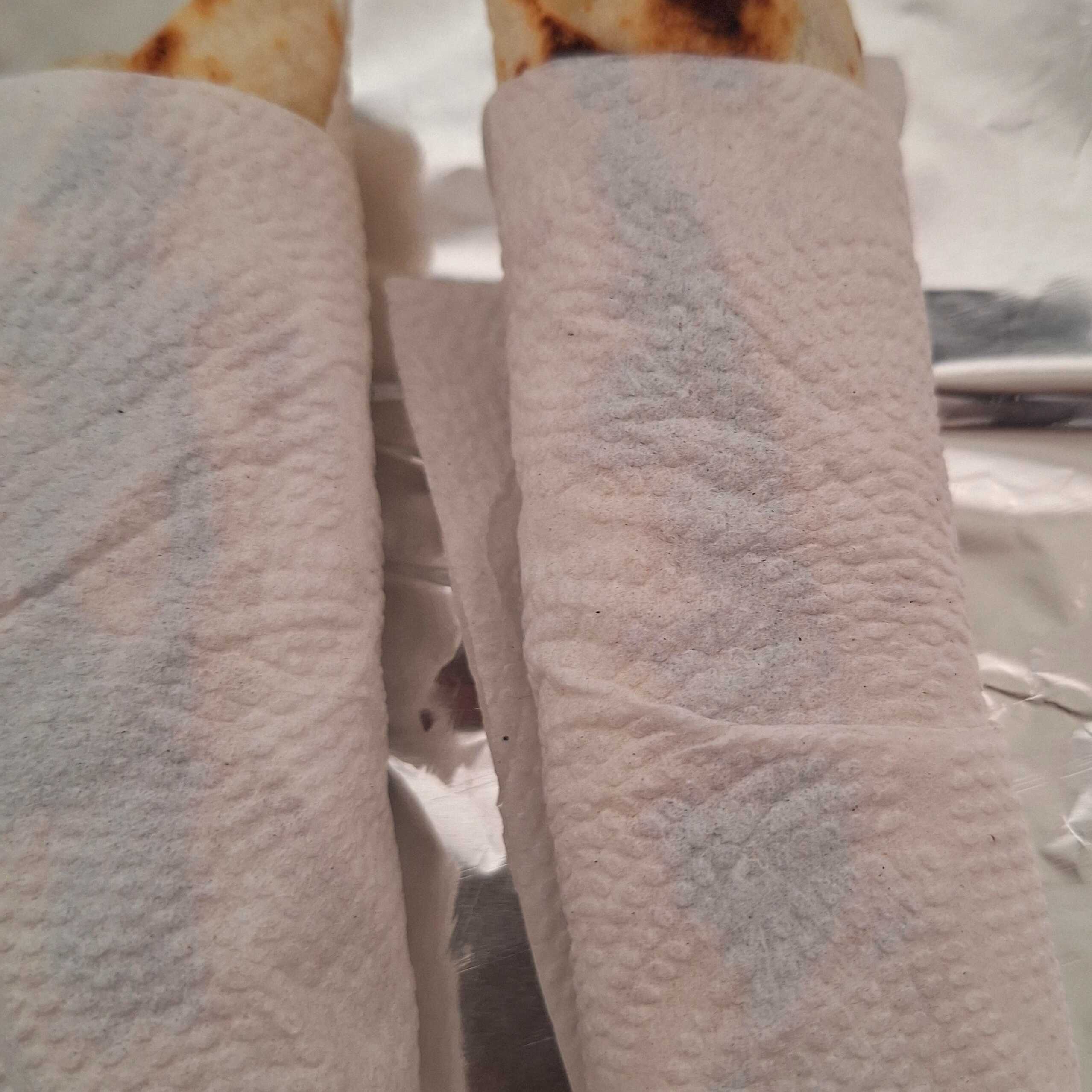 burrito de chorizo con huevo