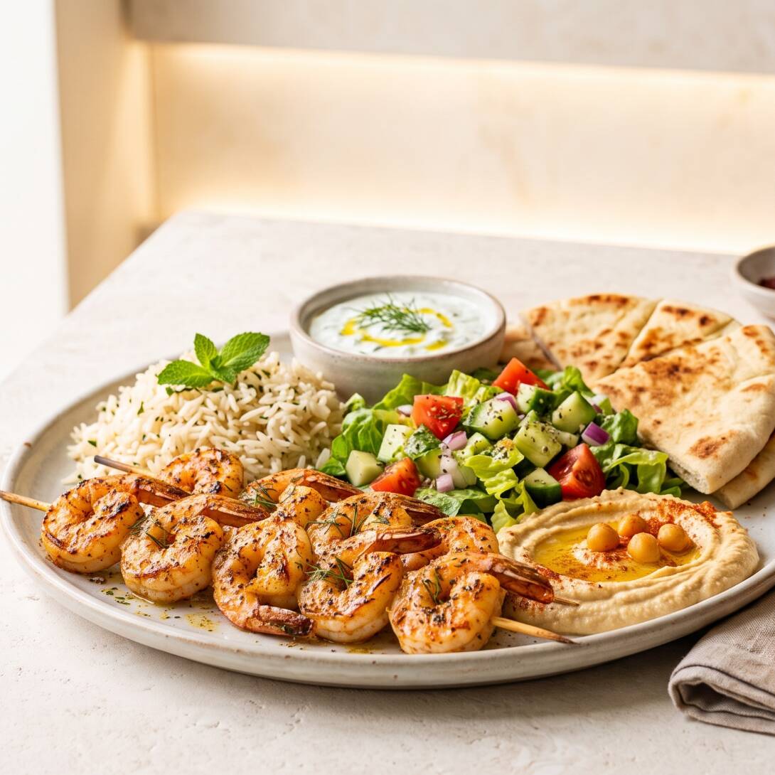 CAMARÓN SHISH KEBAB