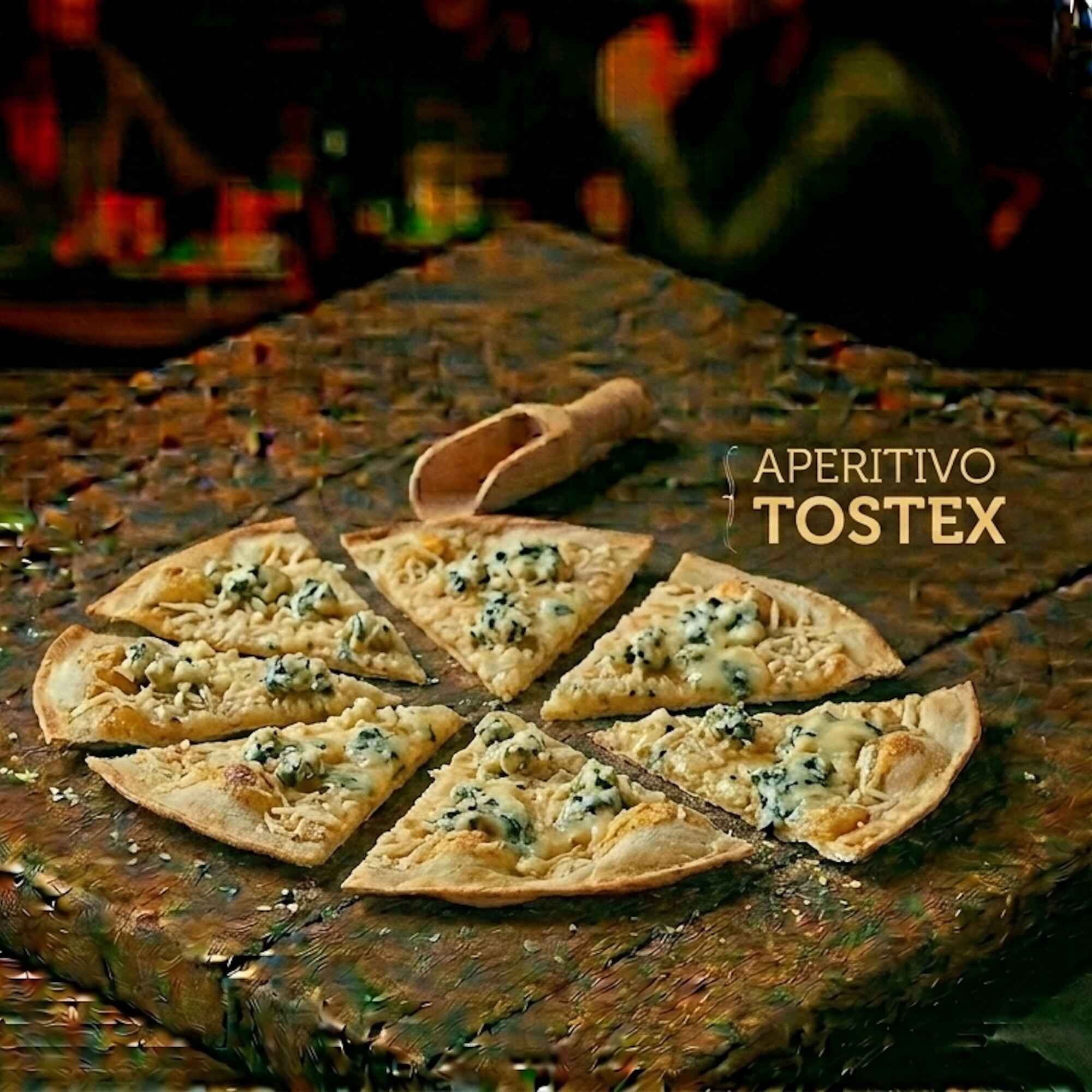 Massa super fina, temperada com azeite, parmesão ralado, gorgonzola.