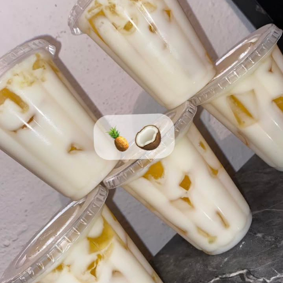 GELATINA DE MOSAICO DE PIÑA