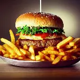 NICOL BURGUER SENCILLA CON PAPAS