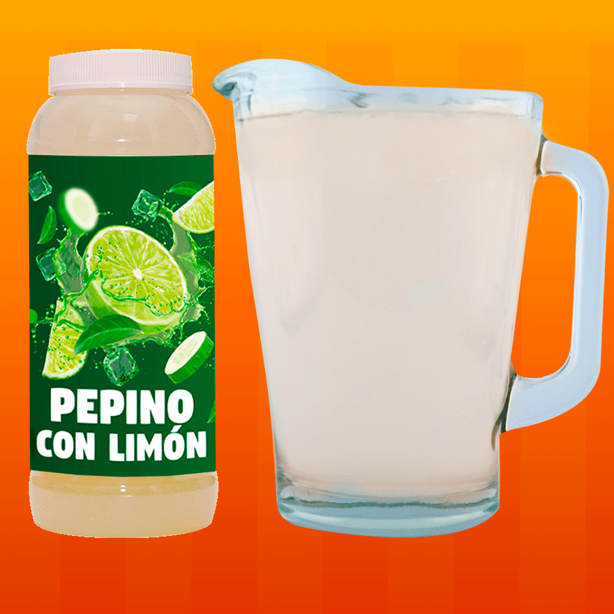 Agua de Pepino con Limón 1 L