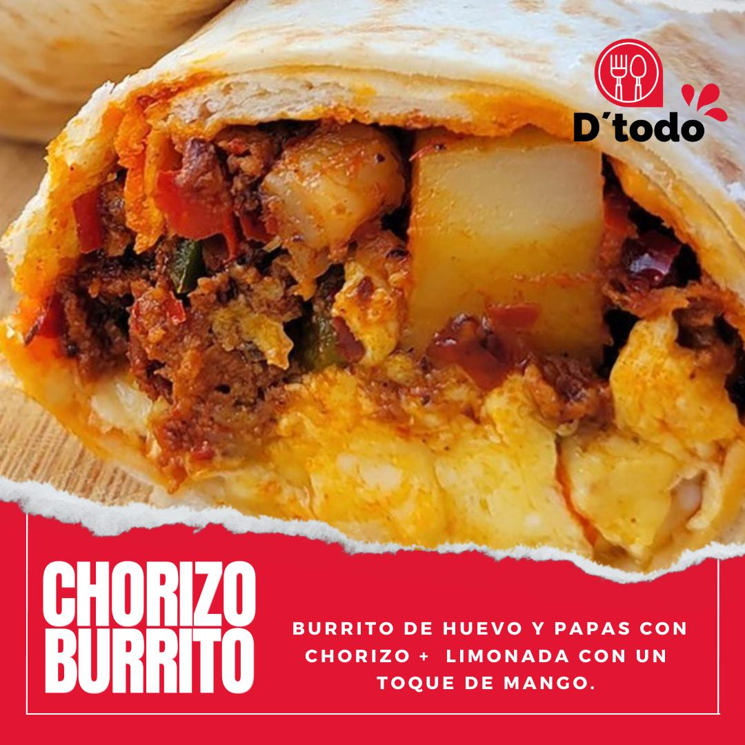 Combo Chorizo Burrito