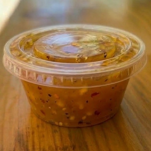 Salsa mango habanero