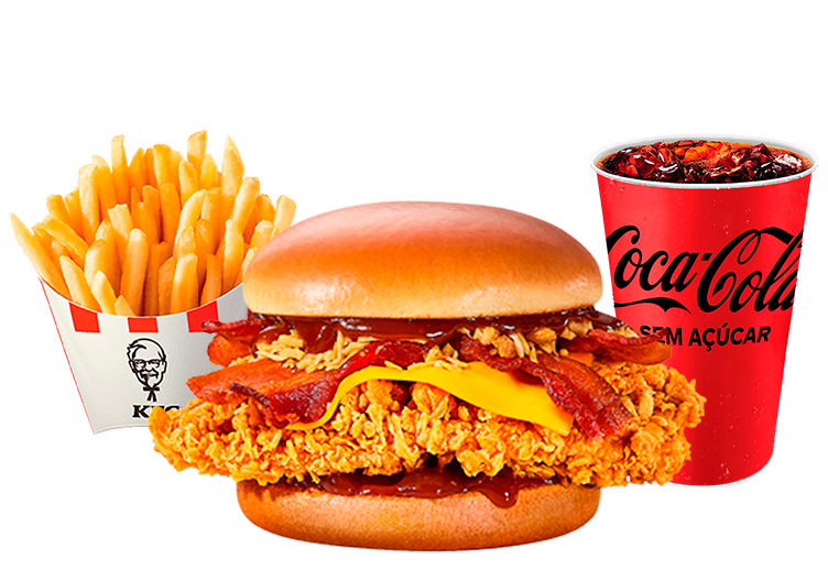 1 Kentucky Chicken BBO + Batata Média + Bebida