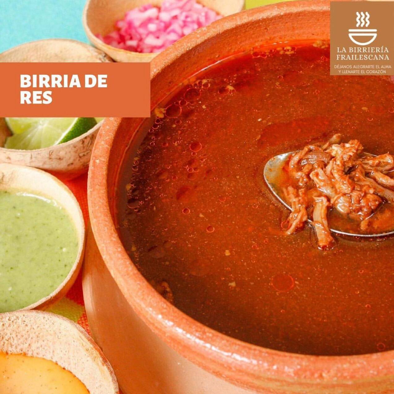Consomé de Birria con Carne (chico)