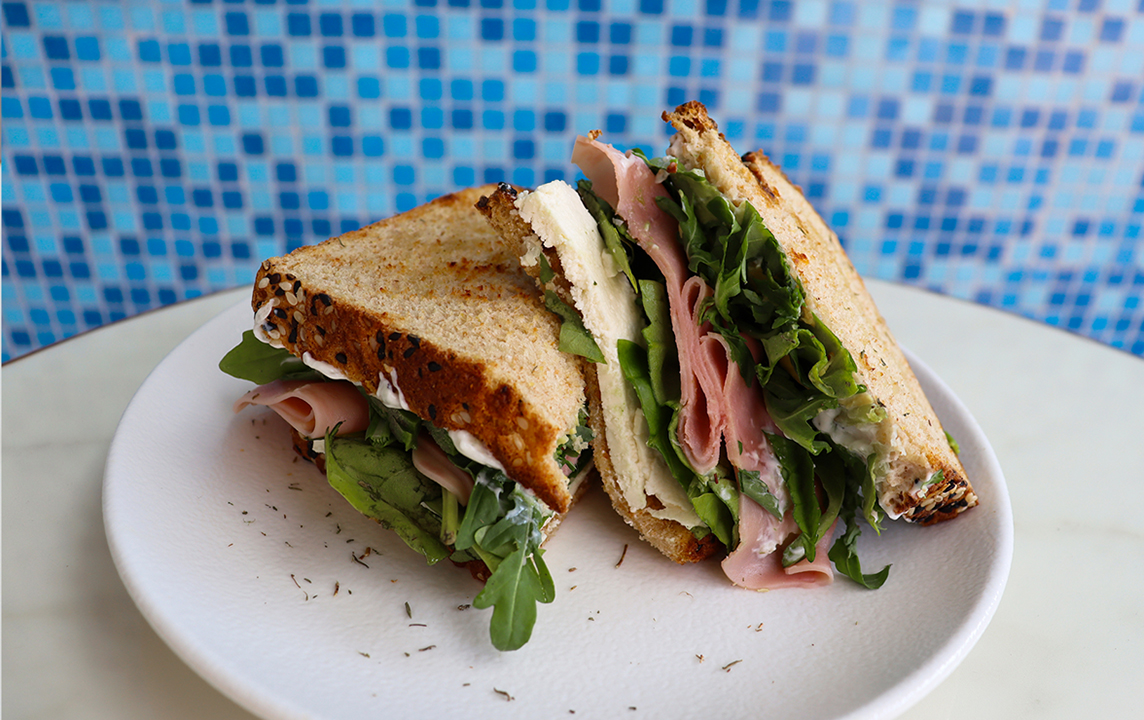 Sandwich Pavo y Panela