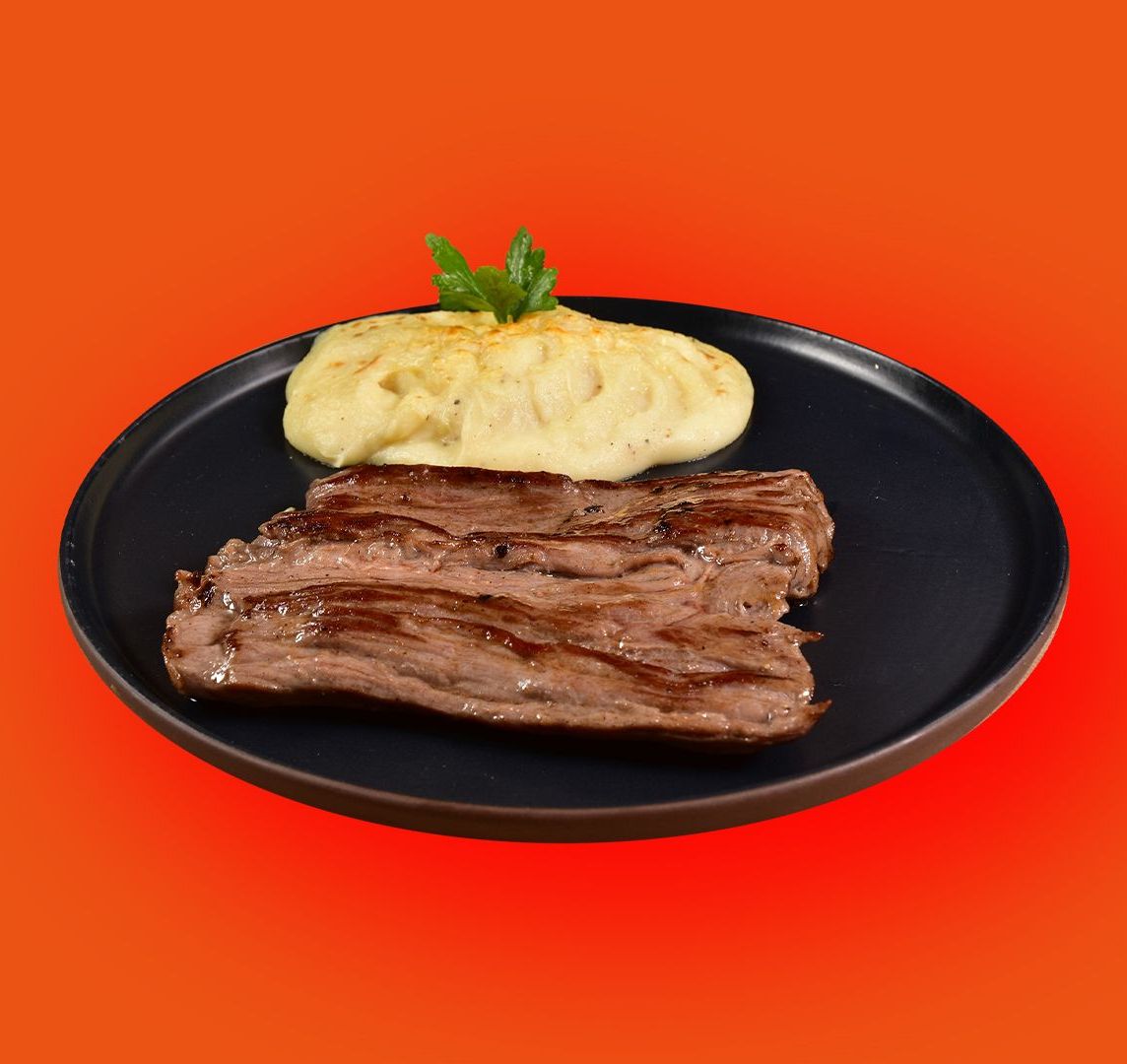 Arrachera Importada / Puré